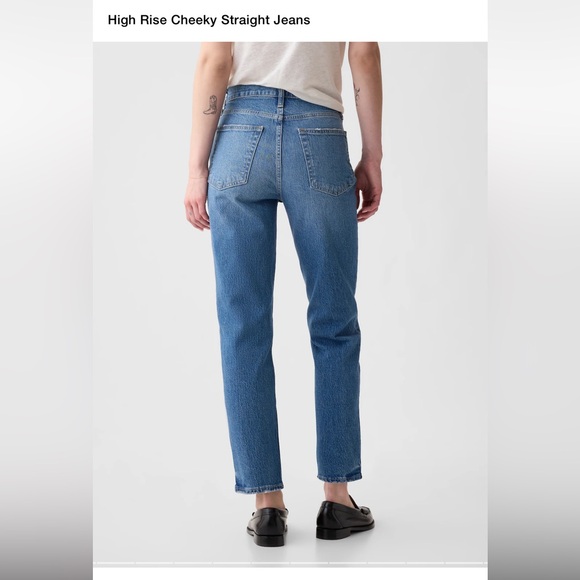GAP Cheeky Straight High Rise Jeans - Picture 5 of 9